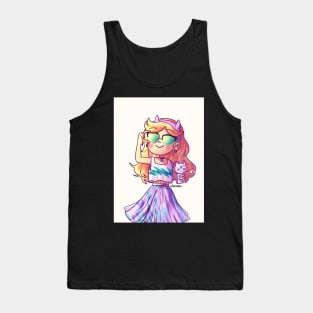 Seapunk Star Butterfly (Star vs the forces of evil) Tank Top